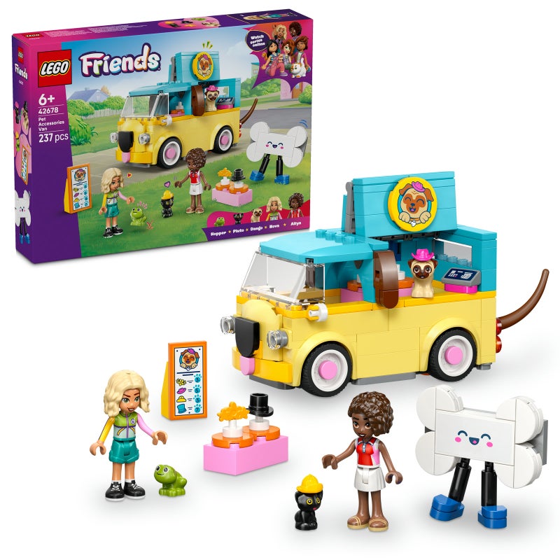 LEGO Friends Pet Accessories Van 42678 Building Toy Set (237 Pieces) - Image 1